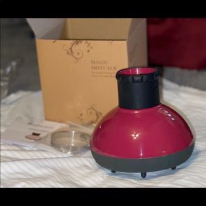 Hair diffuser attachment